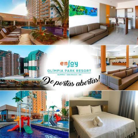Apartamento Em Resort De Olimpia - Direto Com Dono Apto 1201 Екстериор снимка
